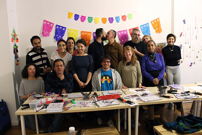 Workshop Participants - Papel Picado Workshop