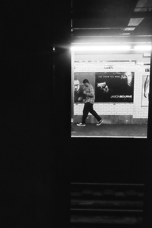 Taking It Day by Day (Vidal Centeno): NY Subway